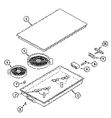 XPR775D18 Radiant Surface Element with Wire Kit