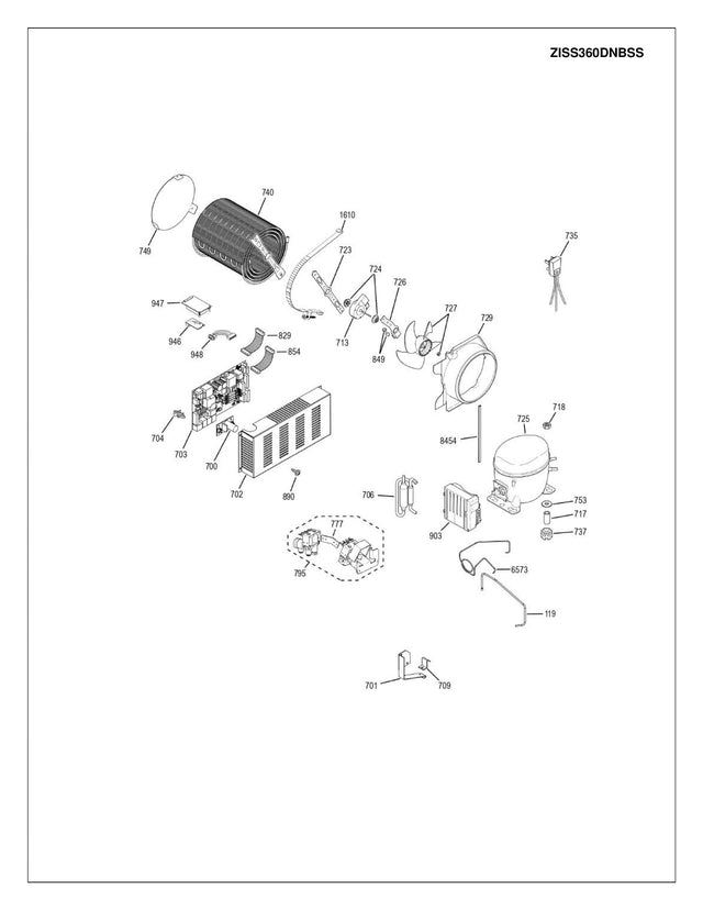 WG03F08113 Refrigerator Main Control Board - XPart Supply