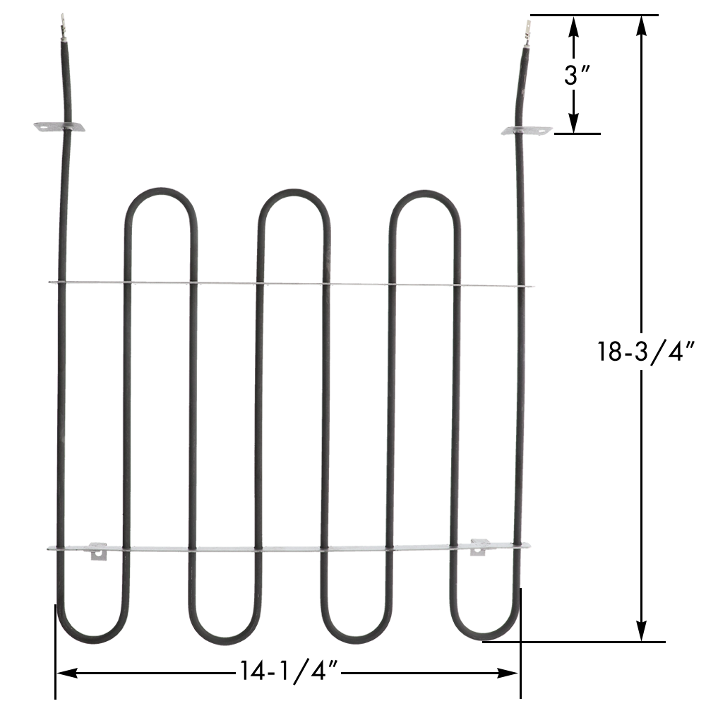 XP316413800 Range Oven Bake Element, 316206000