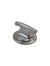 WP74011666 Range Surface Burner Knob, Stainless