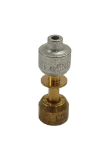 L13001157 Straight Brass Reducing Connector