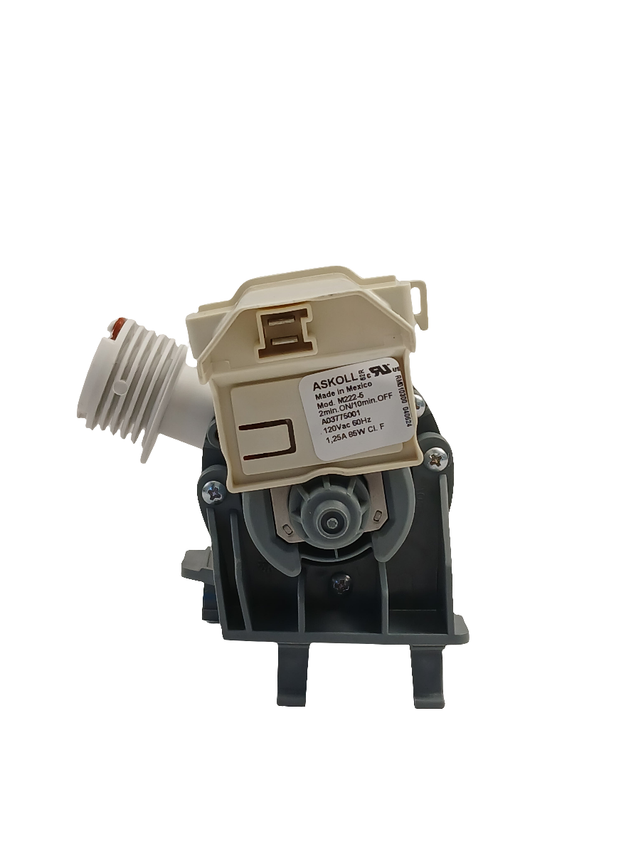 5304514775 Ensemble de pompe de vidange remis à neuf certifié par laveuse