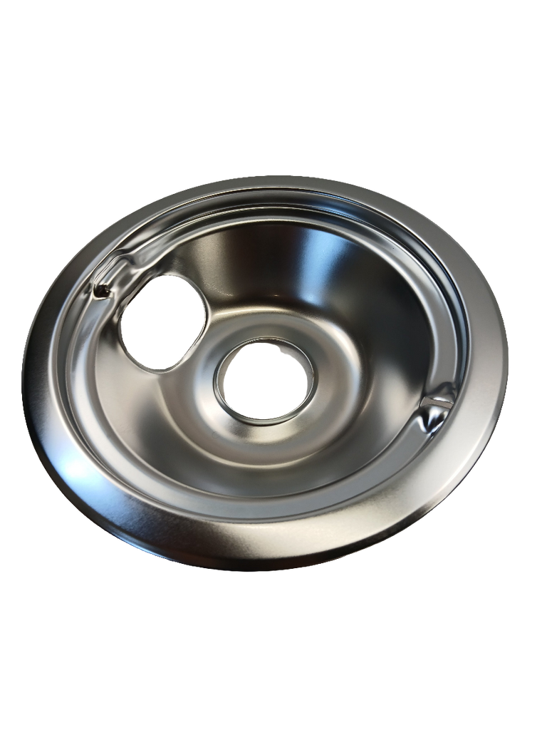 WS01L09257 Range Drip Pan 6", Chrome (replaces WB31K10265, WS01L00406, 164D3423P004)