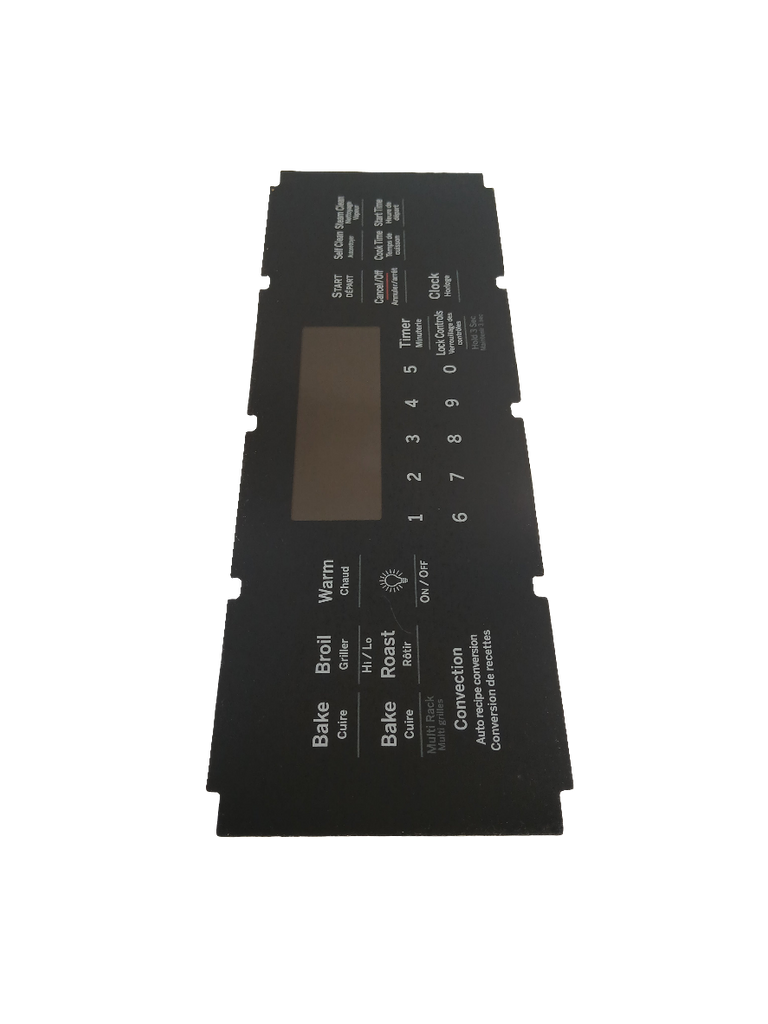 WS01F09033 Range Oven Control Board Overlay