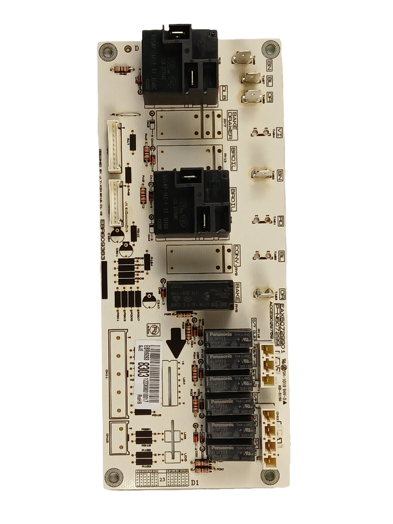 EBR60938303 Range Oven Relay Control Board