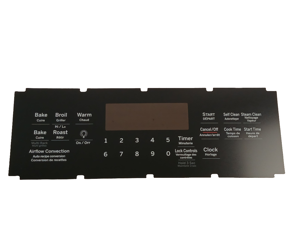 WS01F09030 Range Oven Overlay (replaces WS01F09033)