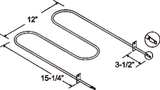 XP44X232 Range Oven Broil Element - XPart Supply