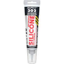 302 2.8 Oz Black Silicone Sealant -50 - 450 Degree F. 100% Rtv - XPart Supply