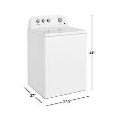 3.8 cu. ft. White Top Load Washing Machine with Soaking Cycles WTW4855HW2 - XPart Supply