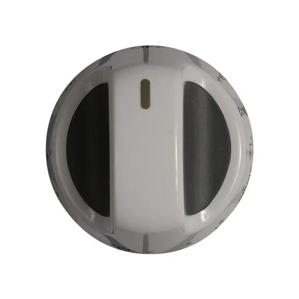 WPW10193257 Oven Range Burner Single Control Knob, White - XPart Supply