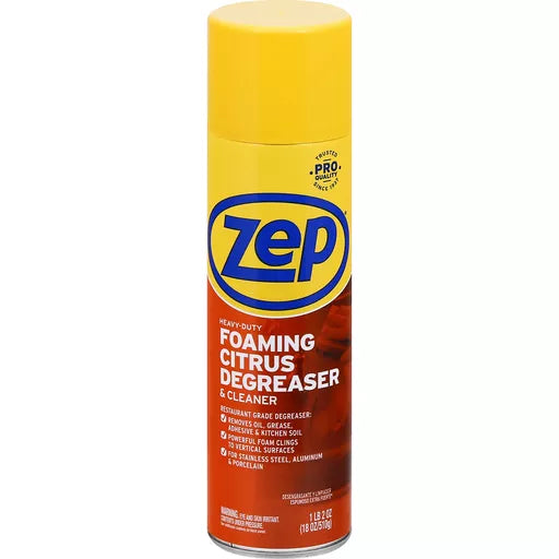 Zep Heavy Duty Foaming Citrus Degreaser and Cleaner - XPart Supply