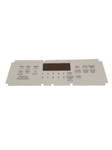 WS01F09123 Range Oven Control Overlay