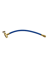 Charging Hose with Top Tap Brass