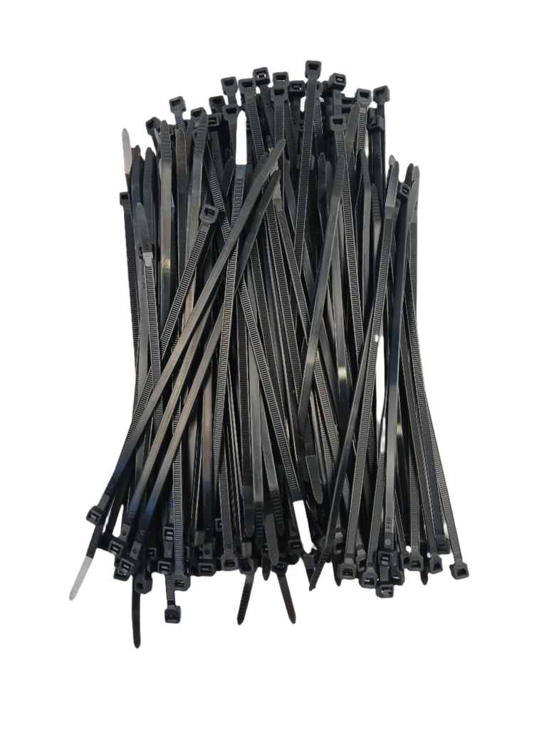 50lb Cable Tie, Black, 1000/Package, 11.2"