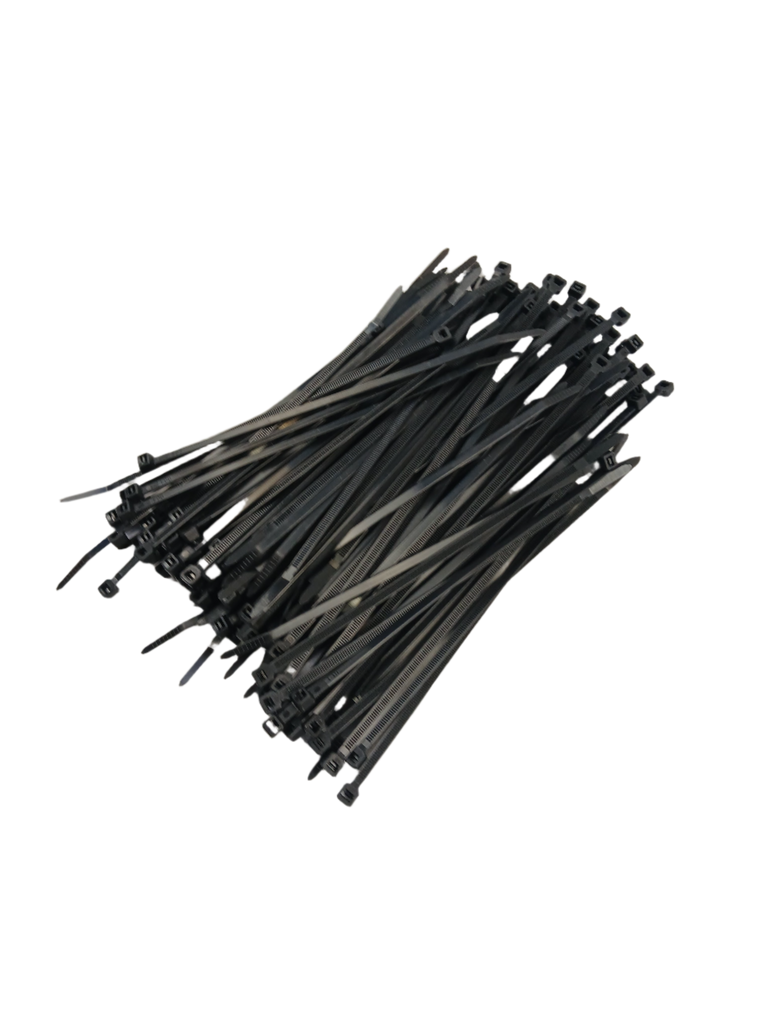 50lb Cable Tie, Black, 1000/Package, 11.2"