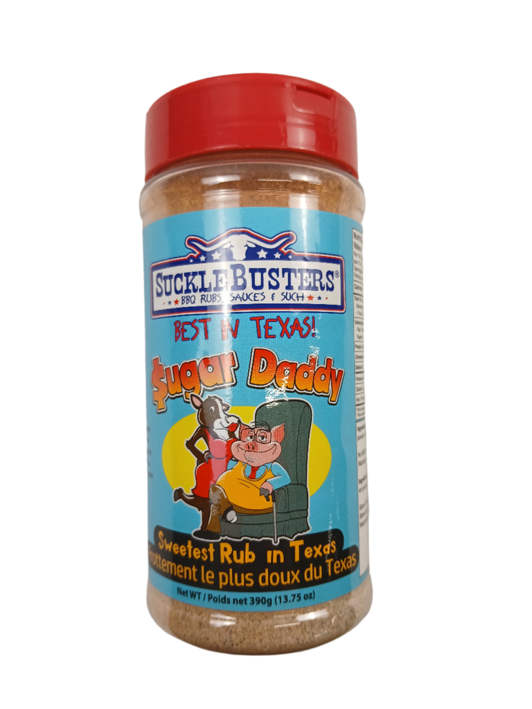 SuckleBusters Sugar Daddy BBQ Rub, 390g - XPart Supply