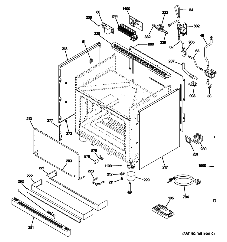 WS01F07600 Range Blower Tangential - XPart Supply