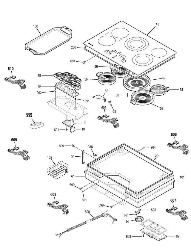 WG02F11269 Range Haliant Surface Element - XPart Supply