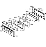 WS01L18477 Range Oven Outer Glass Door Panel - XPart Supply