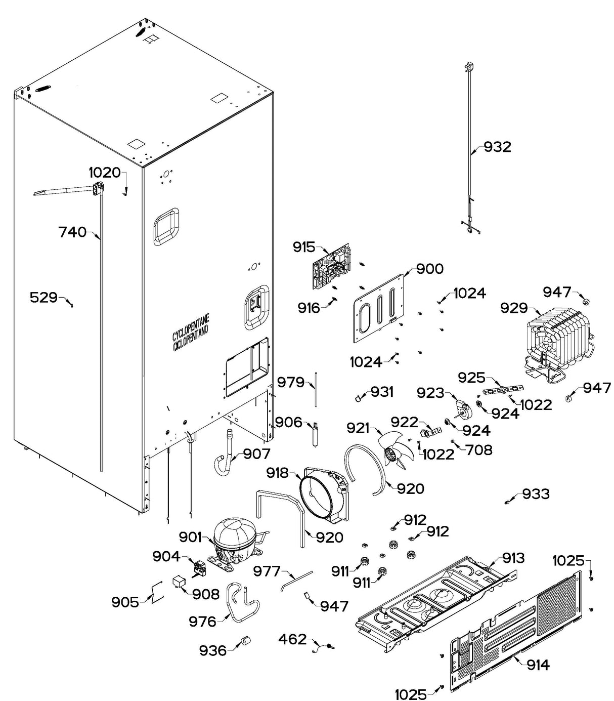 WR01F05170 Refrigerator Compressor