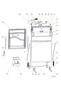 WG04A01429 Dishwasher Hinge Assembly & Screw LH - XPart Supply