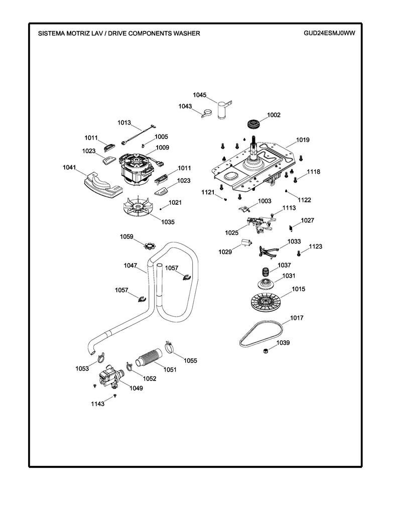 WW03L00377 Washer Gearcase Assembly - XPart Supply