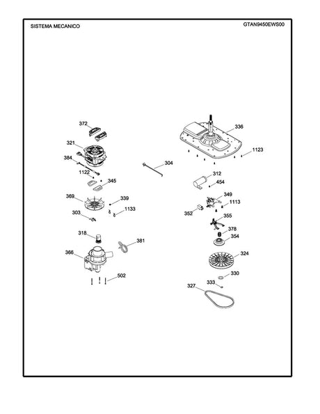 WW02F00209 Washer Motor - XPart Supply