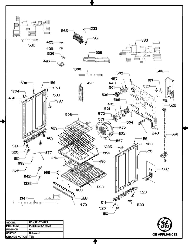 WS01F10906 Range Oven Control Assembly - XPart Supply