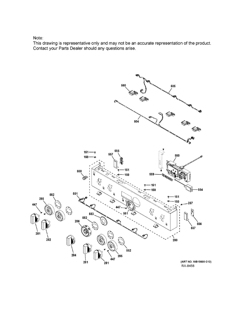 WS01F10535 Range Encoder Assembly - XPart Supply