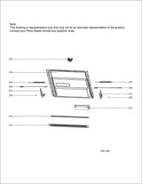 WG04L05892 Dishwasher Inner Door Assembly - XPart Supply