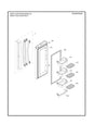 WR01L12942 Refrigerator French Gasket - XPart Supply