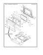 WS01L17314 Range Oven Glass & Panel Door Assembly - XPart Supply