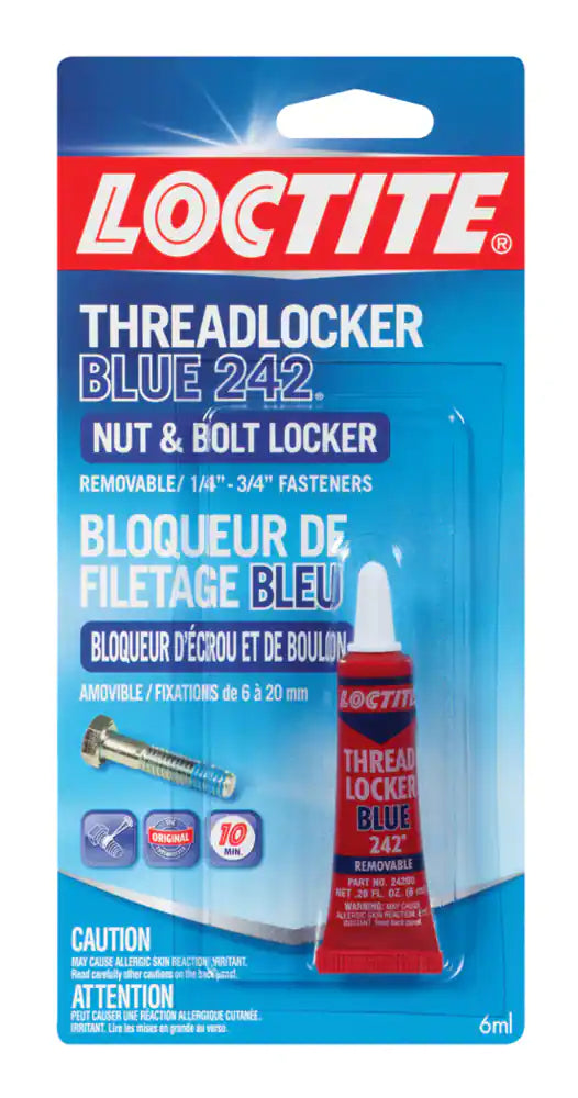 Thread locker Blue Loctite 242, 6mL - XPart Supply