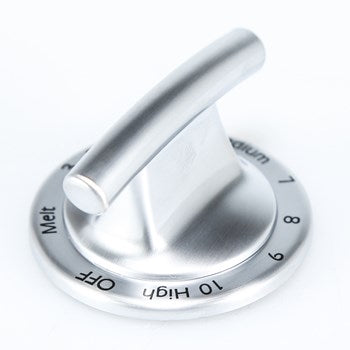 WP74011580 Range Burner Control Knob, Stainless - XPart Supply