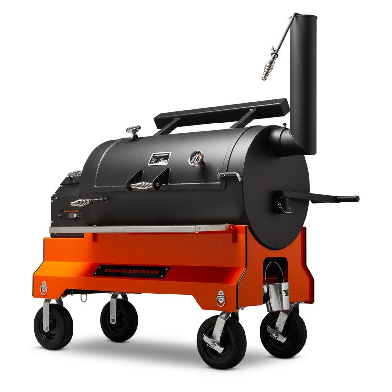 Yoder Smokers YS1500S Comp Cart (Orange)