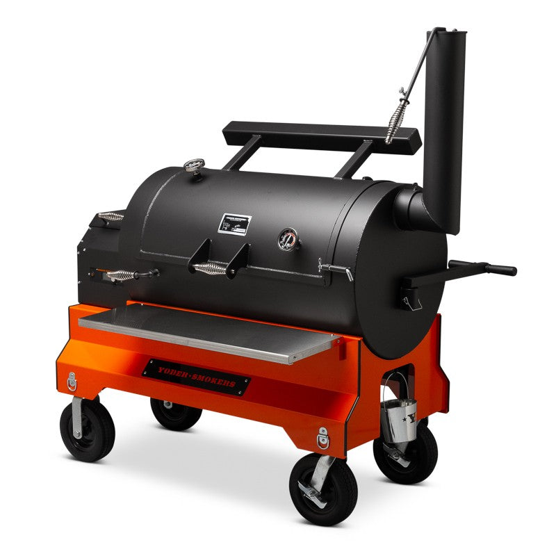 Yoder Smokers YS1500S Comp Cart (Orange)