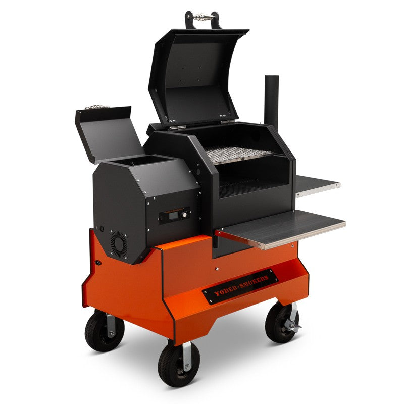 Yoder Smokers YS480s Orange Competition