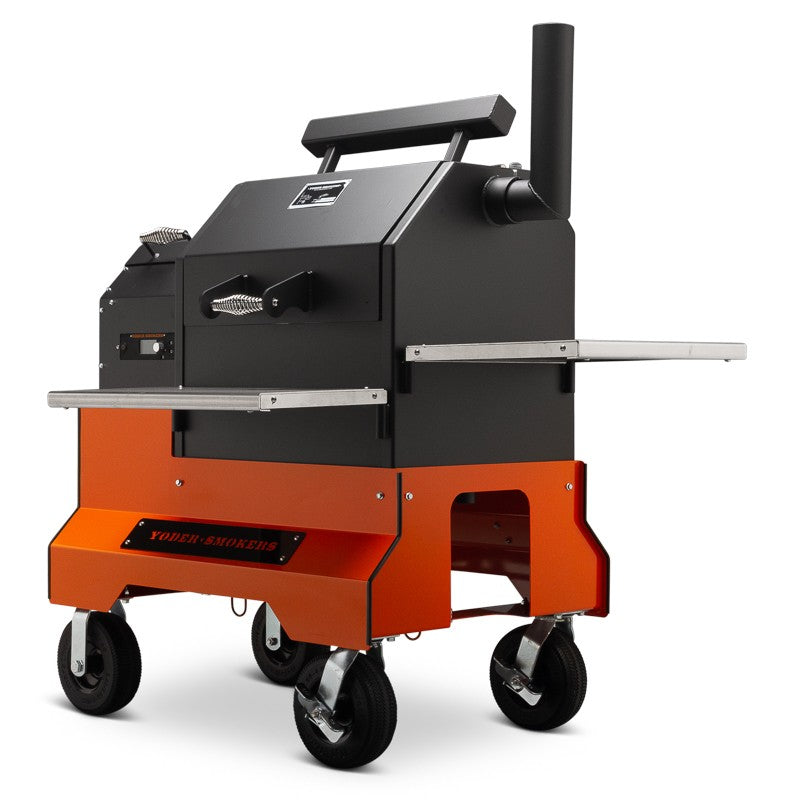 Yoder Smokers YS480s Orange Competition