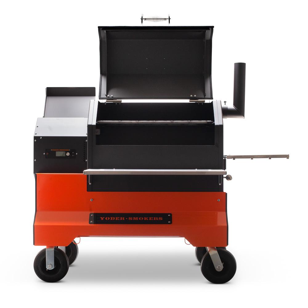 Yoder YS640S Competition Pellet Grill, Orange